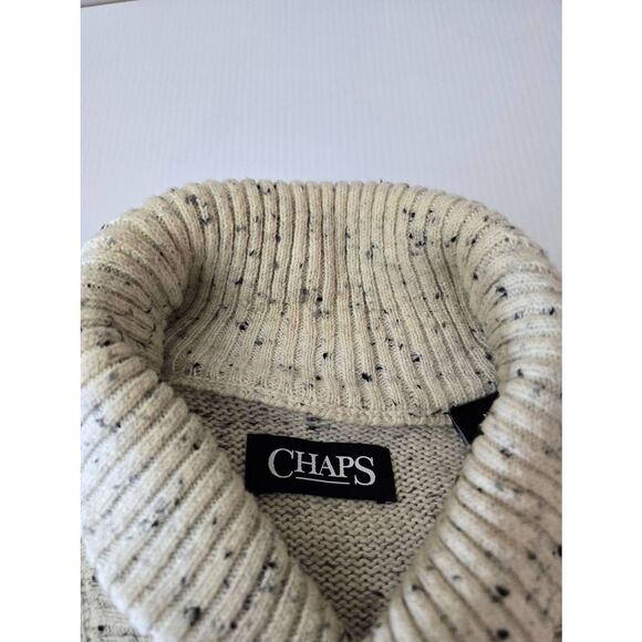 Chaps Fishermans Sweater Men's Sz M - Picture 8 of 8